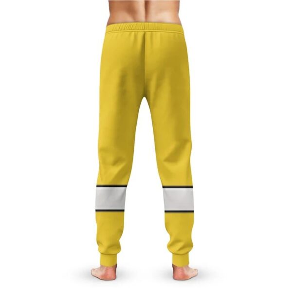 Gearhuman 3D Yellow Power Rangers Time Force Sweatpants GB15014 Sweatpants