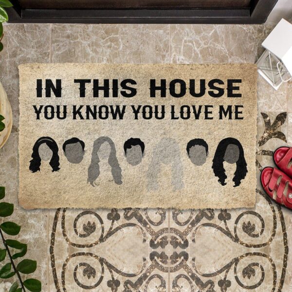 Gearhuman 3D You Know You Love Me Doormat GB04036 Doormat