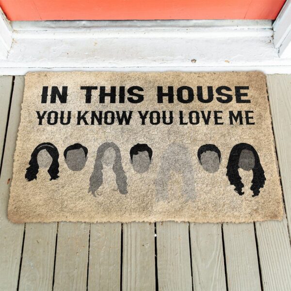 Gearhuman 3D You Know You Love Me Doormat GB04036 Doormat