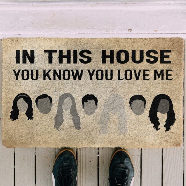 Gearhuman 3D You Know You Love Me Doormat GB04036 Doormat
