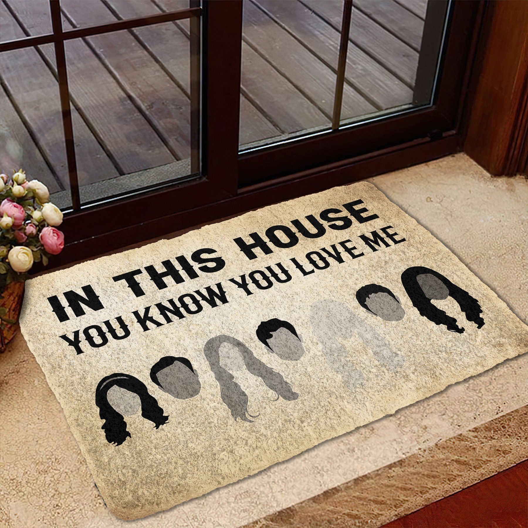 Gearhuman 3D You Know You Love Me Doormat GB04036 Doormat