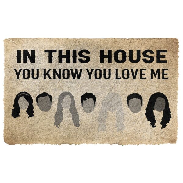 Gearhuman 3D You Know You Love Me Doormat GB04036 Doormat Doormat S(15,8''x23,6'')