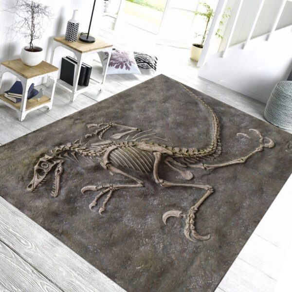 Gearhuman Dinosaur Fossil Carpet ZK3006217 Square Carpet 
