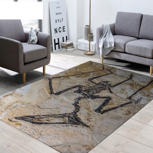 Gearhuman Flying Dinosaur Fossil Carpet ZK3006218 Square Carpet