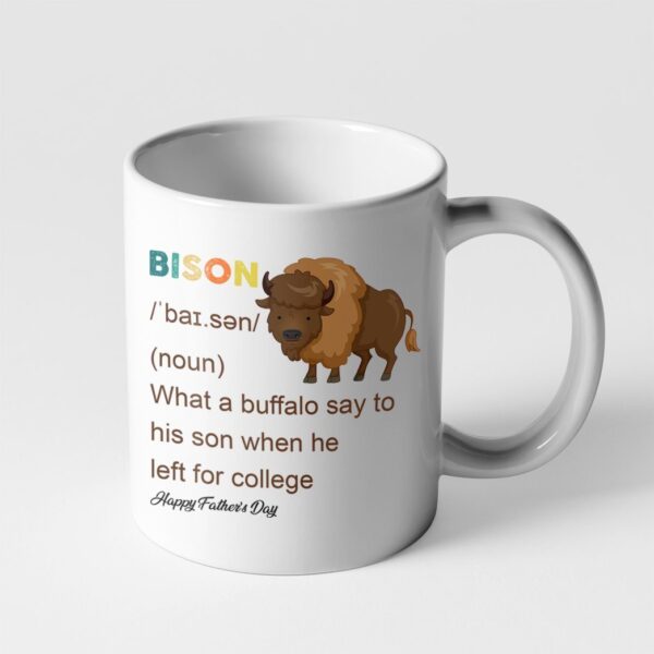 Gearhumans 2D Bison Definition Mug ZK1305215 Mug 11oz 