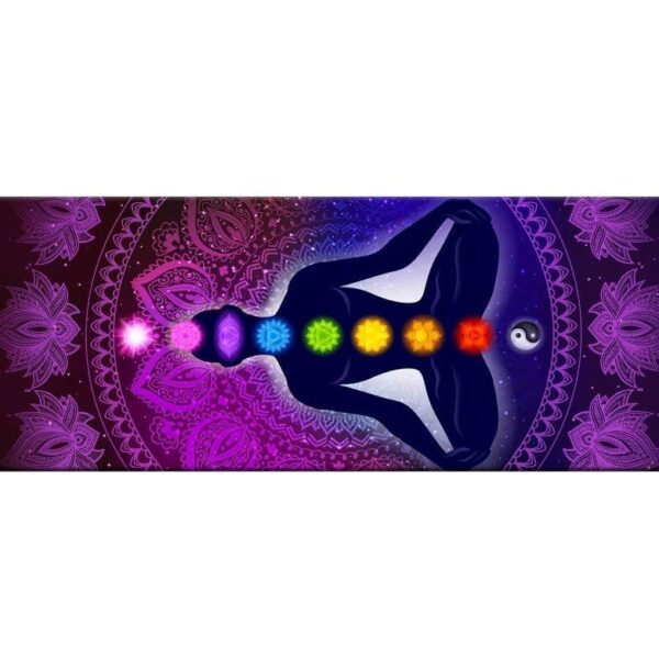 Gearhumans 3D 7 Chakras Meditations To Keep You In Balance Custom Yoga Mat GS16062116 Yoga Mat