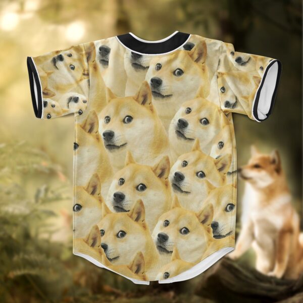 Gearhumans 3D A Lot Of Doges Custom Jersey Shirt GO01072116 Jersey Shirt 