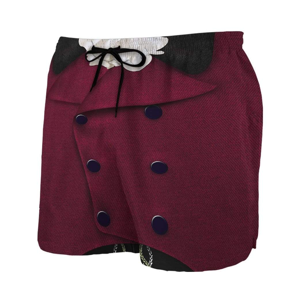 Gearhumans 3D Aaron Burr Custom Beach Shorts Swim Trunks GV100733 Men Shorts