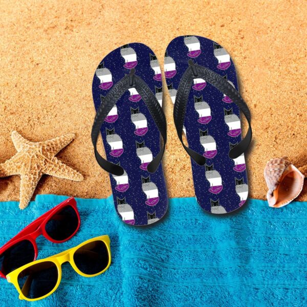 Gearhumans 3D ACE Cats In Space Custom Flip Flop GS2605211 Flipflop Women 35EU