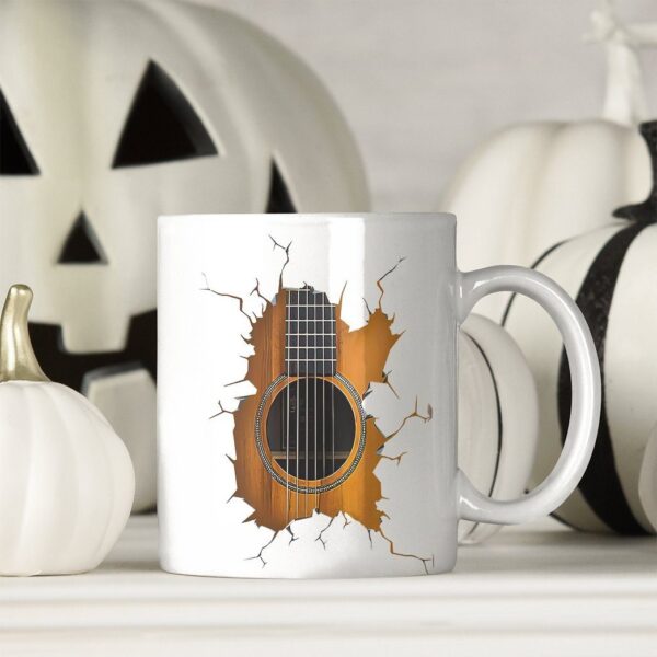 Gearhumans 3D Acoustic Guitar Custom Name Mug ZK2405213 Mug 