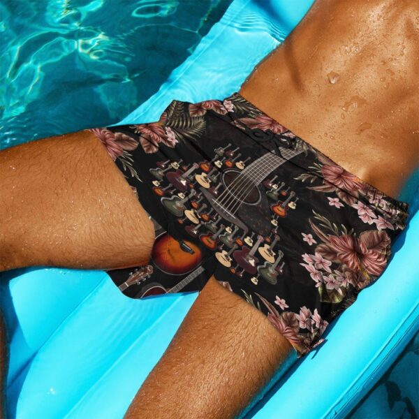 Gearhumans 3D Acoustic Guitar Hawaii Shirt ZG-HW07082004 Hawai Shirt