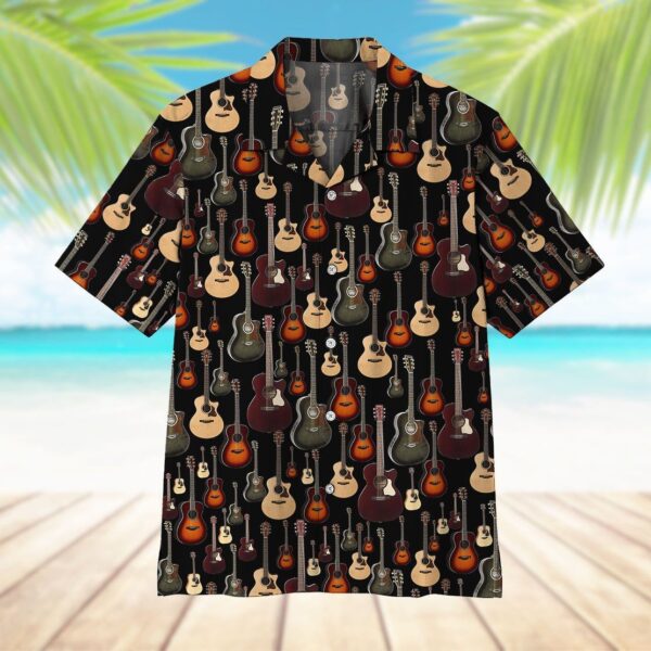 Gearhumans 3D Acoustic Guitar Hawaii Shirt ZZ1805211 Hawai Shirt 
