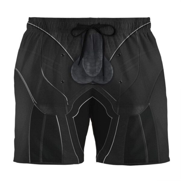 Gearhumans 3D Adam Batman Custom Summer Beach Shorts Swim Trunks GN22063 Men Shorts Men Shorts S