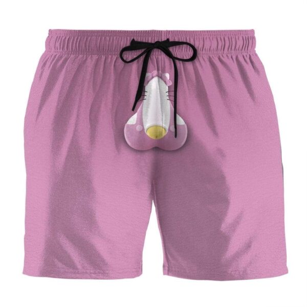 Gearhumans 3D Adam HELLO KITTY Custom Summer Beach Shorts Swim Trunks GN22064 Men Shorts Men Shorts S 