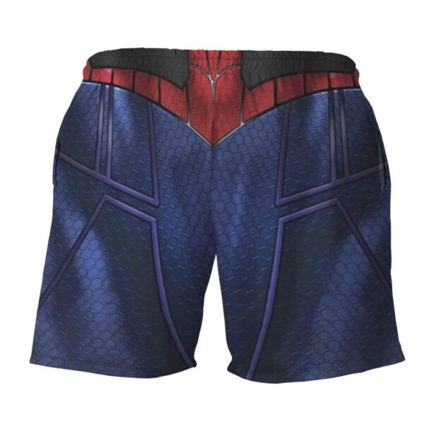 Gearhumans 3D Adam SPIDERMAN Custom Summer Beach Shorts Swim Trunks GN02072 Men Shorts