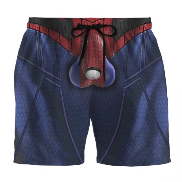Gearhumans 3D Adam SPIDERMAN Custom Summer Beach Shorts Swim Trunks GN22069 Men Shorts Men Shorts S