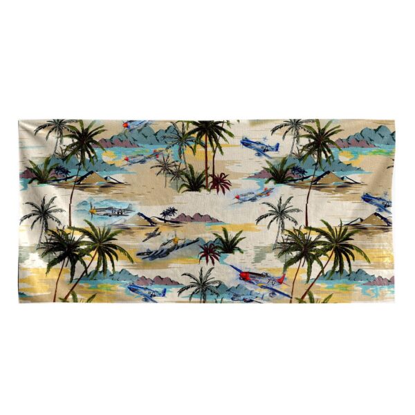 Gearhumans 3D Aircraft Beach Towel ZK1905213 Towel Towel 60''x30'' 