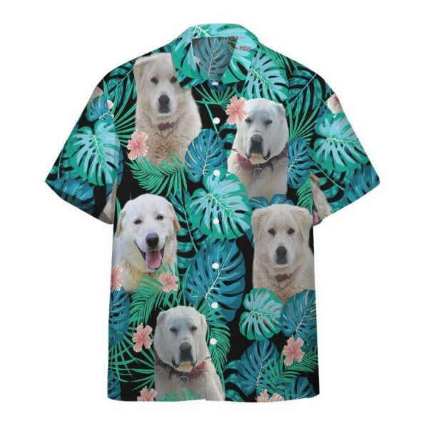 Gearhumans 3D Akbash Dog Summer Custom Short Sleeve Shirt GW1905212 Hawai Shirt Short Sleeve Shirt S 