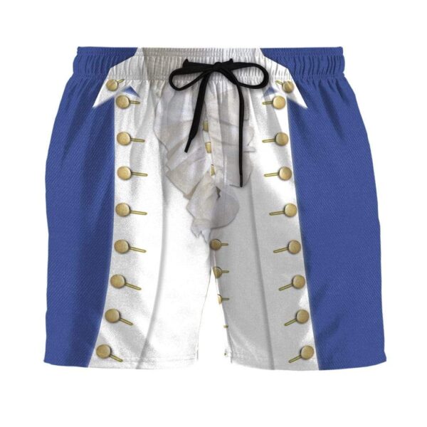 Gearhumans 3D Alexander Hamilton Custom Beach Shorts Swim Trunks GV10074 Men Shorts Men Shorts S