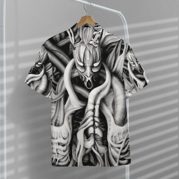 Gearhumans 3D Alien Predator Custom Hawaii Shirt GO30062117 Hawai Shirt