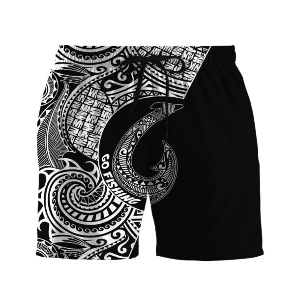 Gearhumans 3D Amazing Polynesian Go Fishing Custom Man Shorts GS2506212 Men Shorts Men Shorts S 