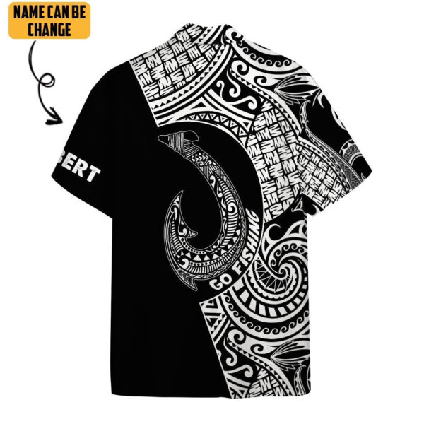 Gearhumans 3D Amazing Polynesian Go Fishing Custom Name Short Sleeve Shirt GS2506211 Hawai Shirt
