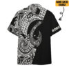 Gearhumans 3D Amazing Polynesian Go Fishing Custom Name Short Sleeve Shirt GS2506211 Hawai Shirt Hawai Shirt S
