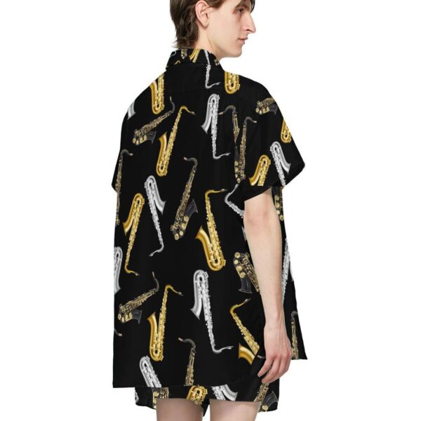 Gearhumans 3D Amazing Saxophone Custom Hawaii Shirt GO18052120 Hawai Shirt 