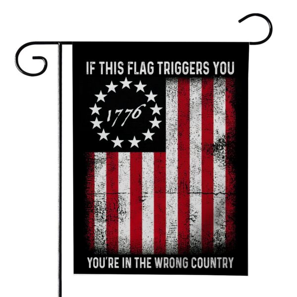 Gearhumans 3D America 1776 If This Flag Trigger You Custom Flag GW2406211 House Flag House Flag S 