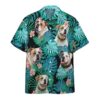 Gearhumans 3D American Bulldog Summer Custom Short Sleeve Shirt GW1905213 Hawai Shirt Short Sleeve Shirt S