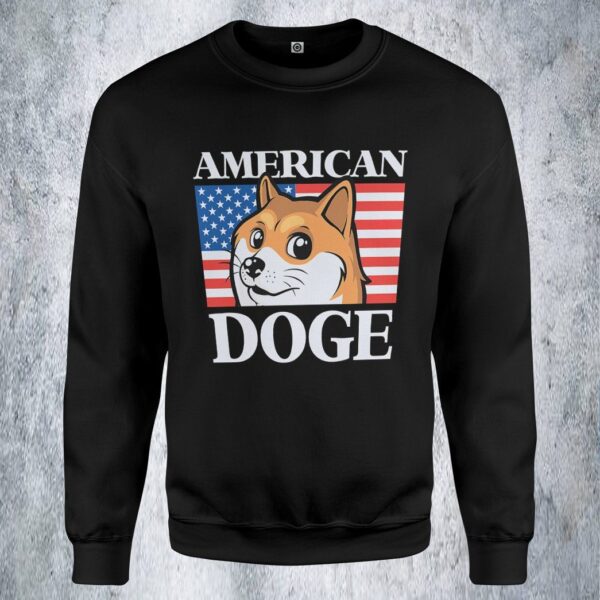 Gearhumans 3D American Doge Custom Tshirt Hoodie Apparel GO24052108 3D Apparel