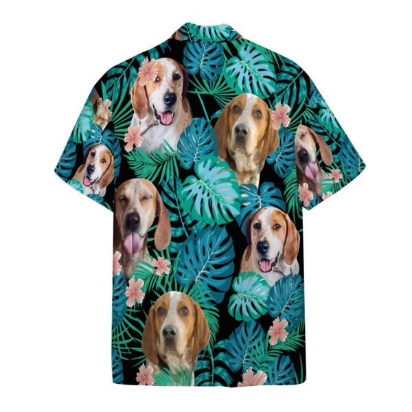Gearhumans 3D American English Coonhound Dog Summer Custom Short Sleeve Shirt GW1905217 Hawai Shirt