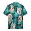 Gearhumans 3D American Eskimo Dog Summer Custom Short Sleeve Shirt GW1905215 Hawai Shirt Short Sleeve Shirt S