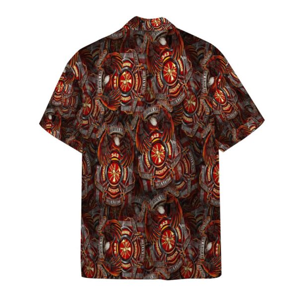 Gearhumans 3D American Firefighter Custom Hawaii Shirt GO10052128 Hawai Shirt