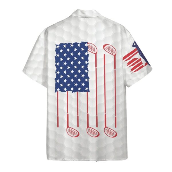 Gearhumans 3D American Golf Hawaii Shirt ZK0505212 Hawai Shirt