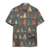 Gearhumans 3D American Native Tents Hawaii Shirt ZK17052110 Hawai Shirt Short Sleeve Shirt S 
