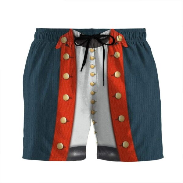 Gearhumans 3D American Revolutionary War Custom Beach Shorts Swim Trunks GV100714 Men Shorts Men Shorts S