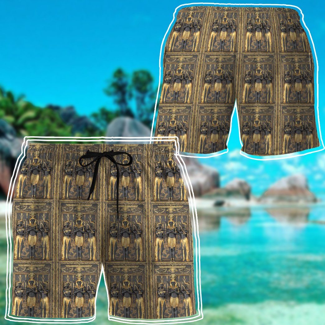 Gearhumans 3D Ancient Egypt Pharao Custom Men Short GS02072117 Men Shorts