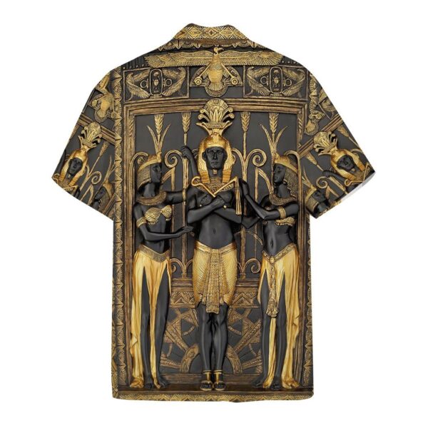 Gearhumans 3D Ancient Egypt Pharao Custom Short Sleeves Shirt GS02072116 Hawai Shirt