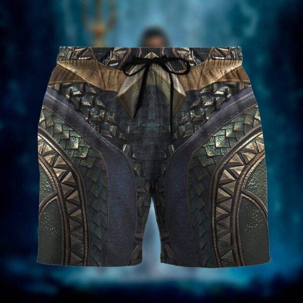 Gearhumans 3D Aquaman Custom Beach Shorts Swim Trunks GL09071 Men Shorts