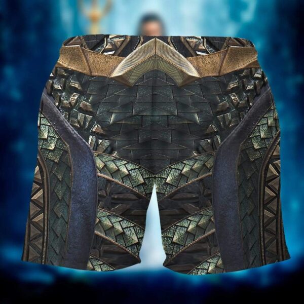 Gearhumans 3D Aquaman Custom Beach Shorts Swim Trunks GL09071 Men Shorts