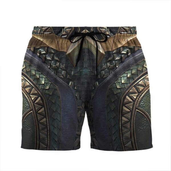 Gearhumans 3D Aquaman Custom Beach Shorts Swim Trunks GL09071 Men Shorts Men Shorts S