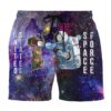 Gearhumans 3D Astronaut Punching Alien Custom Beach Shorts Swim Trunks GL24064 Men Shorts Men Shorts S