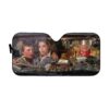 gearhumans 3D Back To The Future Custom Car Auto Sunshade GL27078 Auto Sunshade 57''x27.5''
