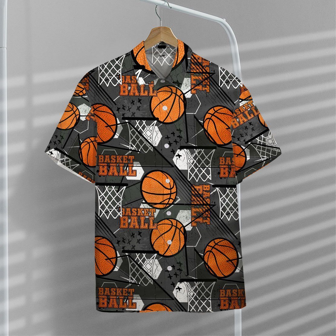 Gearhumans 3D Basketball Hawaii Shirt ZZ1205213 Hawai Shirt
