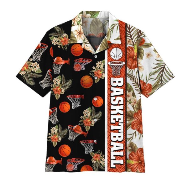 Gearhumans 3D Basketball Hawaii Shirt ZZ1705212 Hawai Shirt Short Sleeve Shirt S 