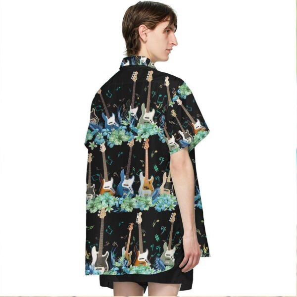 Gearhumans 3D Bass Guitar Hawaii Shirt ZZ13045 Hawai Shirt