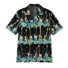 Gearhumans 3D Bass Guitar Hawaii Shirt ZZ13045 Hawai Shirt Short Sleeve Shirt S