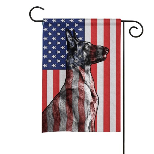 Gearhumans 3D Belgian Malinois Dog Custom House Flag GS26052130 House Flag House Flag S