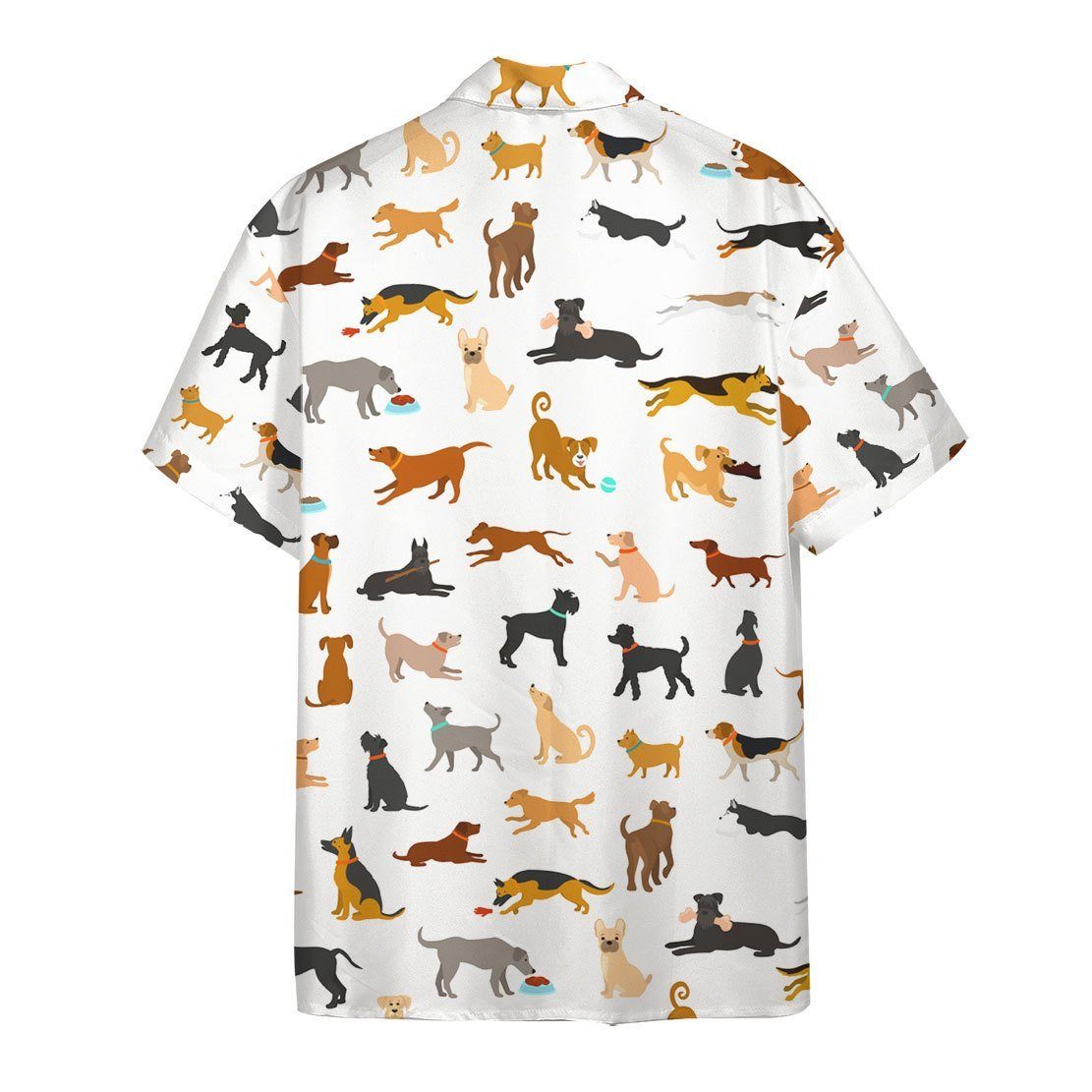 Gearhumans 3D Best Dog Dad Ever Hawaii Shirt ZK0705213 Hawai Shirt